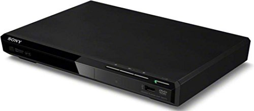 Sony DVP-SR370 DVD-Player Schwarz mit USB-Anschluss für Filme, Musik und Fotos
