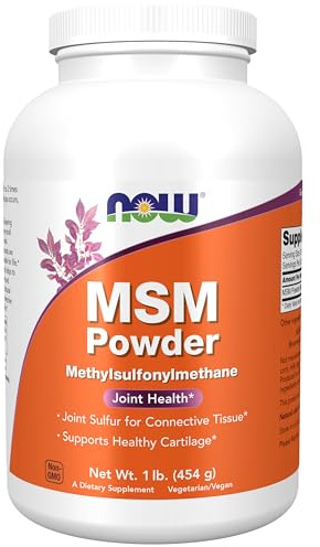 Now Foods, MSM-Pulver, 1 lb (454 g)
