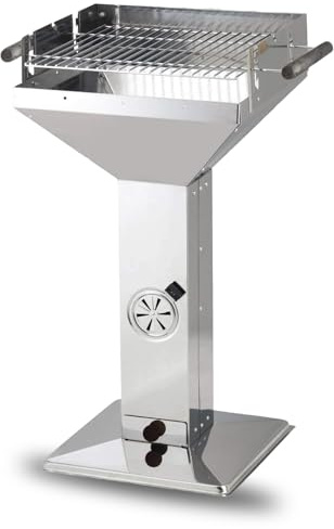 ACTIVA Holzkohlegrill Erfurt I Premium Holzkohle Grill inkl. hochwertigem & verchromtem Grillrost I Robuster Kohlegrill für ein einzigartiges Grillerlebnis