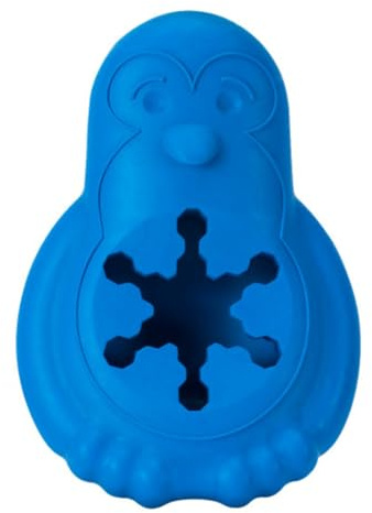 PetSafe Einfrierbares Leckerli-Spielzeug Chilly Penguin - Strapazierfähig, Vanilleduft - Interaktives Puzzlespielzeug aus Gummi gegen Langeweile oder Trennungsangst - Für kleine Hunde