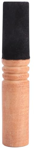 EXCEART Klangschalenzubehör Leder Schlägel Aus Nepal Für Meditation Yoga Und Klangtherapie 4.92 Zoll Handgefertigt Ergonomisch Für Klangschalen Zubehör