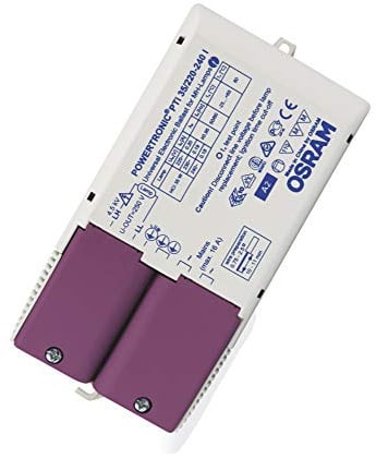Osram EVG Vorschaltgerät für 35 Watt CDM HCI HQI HID Powertronic Intelligent, POWERTRONIC INTELLIGENT PTi I, weiß