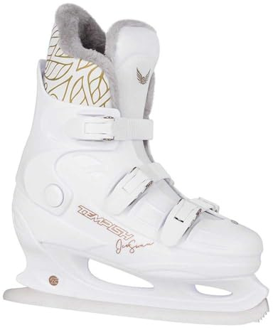 Tempish Recreational Skates Ice Swan W 130000179 Damen Schlittschuhe, weiß, 39 EU