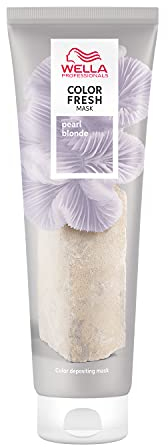 Wella Professionals Color Fresh Mask Pearl Blonde – Haarkur zum Beleben und Verändern der Haarfarbe – pflegende Tönung mit Avocadoöl – für helles und aufgehelltes Haar – 150 ml
