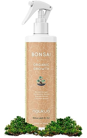 500ml Bio Bonsai Dünger - verbessert die Bonsai-Gesundheit, die Bodenfruchtbarkeit und die allgemeine Stärke - gebrauchsfertiges Spray für alle Arten von Bonsai - Flüssigdünger