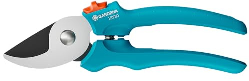 Gardena EasyCut Gartenschere, Bypass-Schnitt, 20 mm Schnittdurchmesser, ergonomische Griffe, PowerCoating-Klingen, langlebige Qualität, (12230-20)