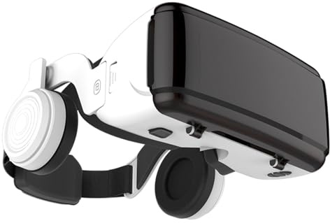 Djowyh 3D VR -Brille, Virtual Reality Headset - Einstellbare Virtual -Reality -HD -Objektive Brillen 3D für Handy,VR-Brille Anti-Blau-Licht für Kinder und Erwachsene