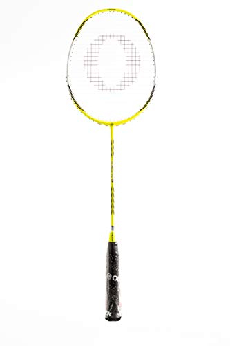Oliver Badminton Schläger Delta 5 für Angriffsspieler mit Profibesaitung