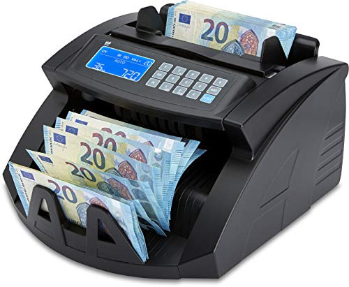 ZZap NC20+ Banknotenzähler & Falschgeld-Detektor - Banknotenzählmaschine Geldzählmaschine Geldzähler