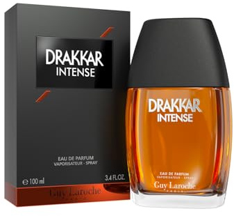 Guy Laroche Drakkar Intense Verführerisches & unwiderstehliches Eau de Parfum, Fougère-Duft mit Bernsteinnote, Langanhaltendes Männerparfum, Parfum für Männer, 100ml