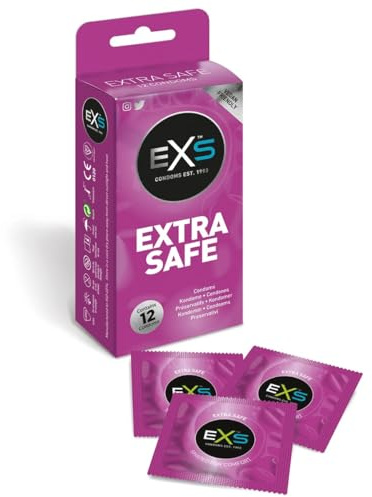 EXS Condoms extra dickes, aber starkes, seidiges Kondome - 12 Stk. 590 g