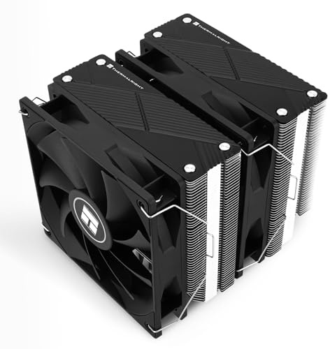 TR Phantom Spirit 120 CPU-Luftkühler, 7 Heatpipes, 157 x 120 x 157 mm, 1500 U/min, 66.17 CFM, für AMD AM4 AM5/Intel 1700/1150/1151/1200, Desktop, Server