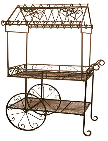 Deer Park Ironworks (TC104 Blumenkorb aus Stahl, groß