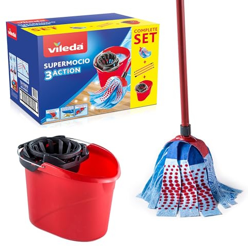 Vileda SuperMocio 3 Action Komplett Set