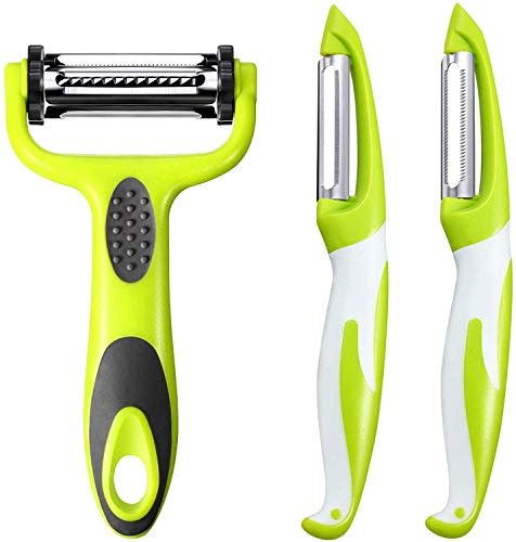 RYBTB sparschäler, 3-in-1-Multifunktions-Speed-Y-Schäler und Shredder. Ideal zum Schälen von Kartoffeln, Karotten und verschiedenen Gemüse- und Obstsorten.