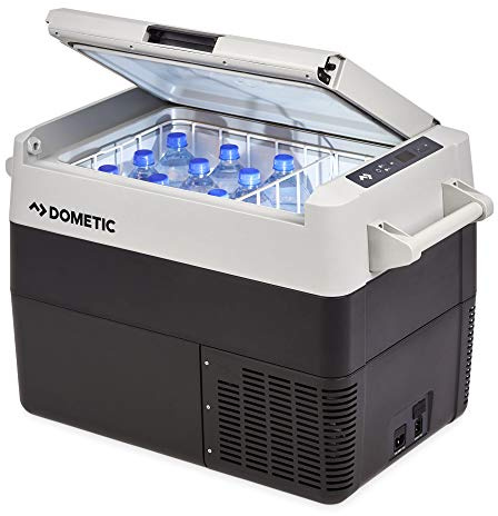 DOMETIC CFF45 Kompressor-Kühlbox 44L – 12/24V und 100–240V – Elektrische Kühl- und Gefrierbox für Auto, Wohnmobil, Camping, LKW und Boot – Tiefkühlen bis –18 °C – Leicht, effizient und robust