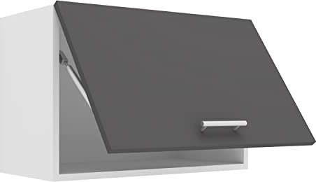 Küchenschrank hängend, Maße ca. H. 40 x B. 60 x T. 31 cm, Hängeschrank mit Klapptür, Küchenmöbel – Esilo