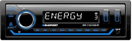 Blaupunkt BPA 1124 DAB BT, 1-DIN Autoradio, DAB+, Bluetooth, USB, Aux-Eingang, Sub-Out, Multicolour, 4x50Watt, 12V