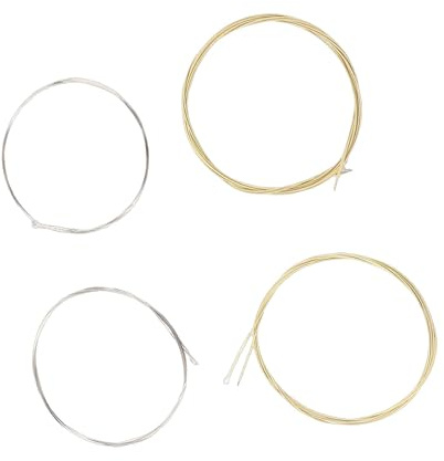 8-teiliges Mandolinensaiten-Set aus Edelstahl, Mandolinensaiten-Set, Sortiment aus Edelstahl, Ersatzteile, Zubehör, Mandolinensaiten-Set aus Edelstahl für
