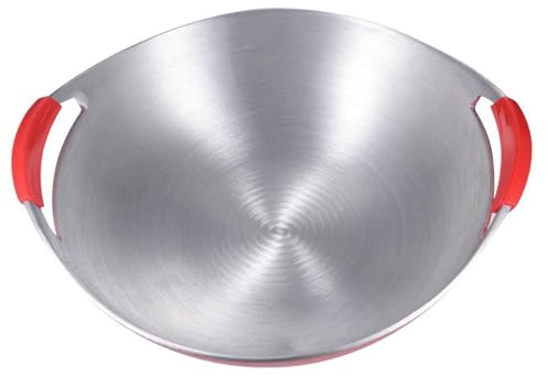 Glomora Fischtopf, Antihaftbeschichtung, kochender Fischsuppentopf aus Aluminiumlegierung mit zwei Griffen für gewerbliche Haushalte (32cm/12.6in)