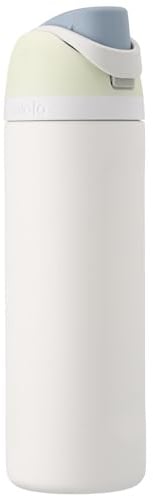 Owala FreeSip Isolierte Edelstahl Trinkflasche mit Strohhalm, 710 ml – BPA-frei, optimal für Sport, Fitness, Outdoor und Reisen, Iced Breeze
