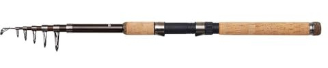 Dam Backbone II Tele, Angelruten, Spinnruten, Allround-Angeln, Unisex, Schwarz, 2.40m | 60-160g