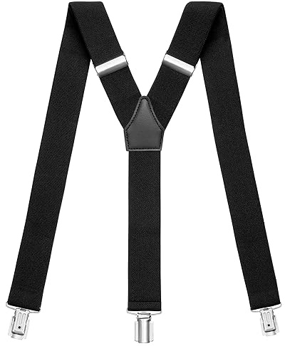 Sencillo Damen Hosenträger mit schonenden Clips Y-Form