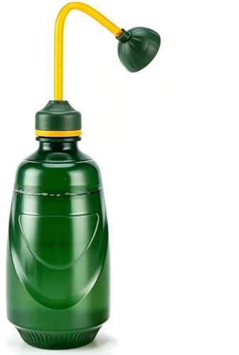 Smaxcn Gießkanne klein für Keimlinge, Kleine Gießkanne für kleine Pflanzen Stecklinge Blumen Setzlinge, Softsprüher Schonende Bewässerung von Setzlingen 0.45L (grün)