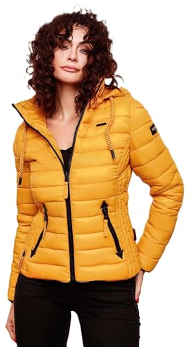 Navahoo Damen Jacke Steppjacke Übergangsjacke gesteppt Stepp Frühjahr B650