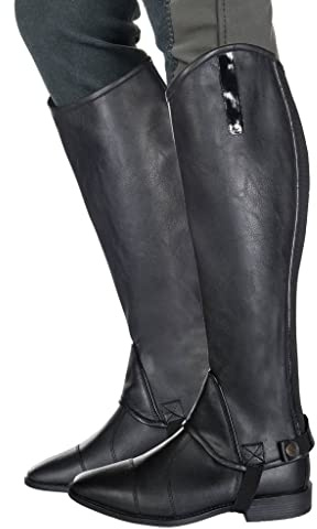 HKM Reitchaps-1050991000431 schwarz 12