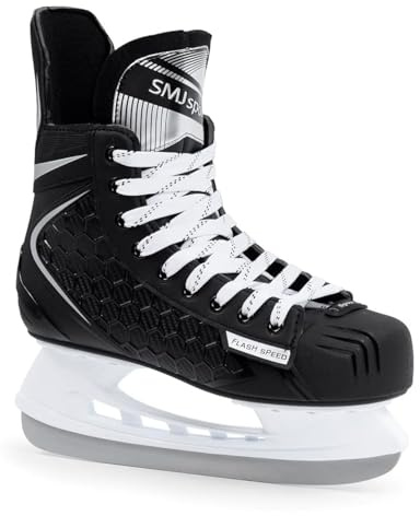 SMJ Vermont Herren Hockey Schlittschuhe Eislaufschuhe Hockeyschlittschuhe Eishockey | Größen: 42, 43, 44, 45, 46, 47 (46)