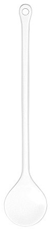 WACA 0221 710 Rührlöffel/Rundlöffel/Kochlöffel, PBT, 31 cm, weiß (3 Stück)