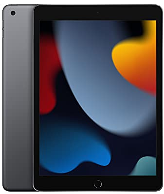 2021 Apple iPad (10,2-zoll, Wi-Fi, 256GB) Space Grau (Generalüberholt)