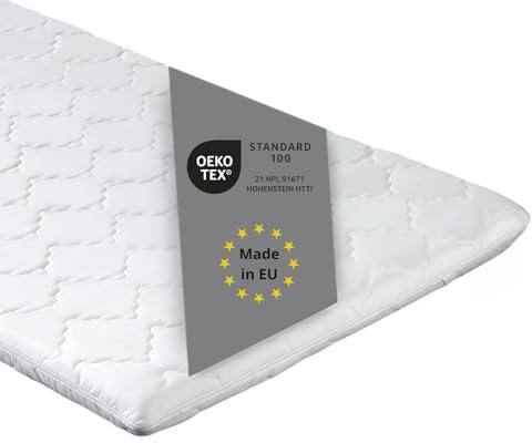 liebling Visco Topper 200x220cm, viscoelastischer Matratzentopper mit Memory Foam Effekt, Viscoschaum, Matratzenauflage 200x220, Made in EU, Oekotex 100