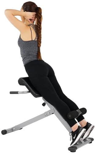 Sunny Health & Fitness 45 Grad Hyperextension Roman Chair