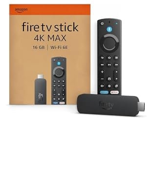 Amazon Fire TV Stick 4K Max, unterstützt Streaming über Wi-Fi 6E, Ambient-TV