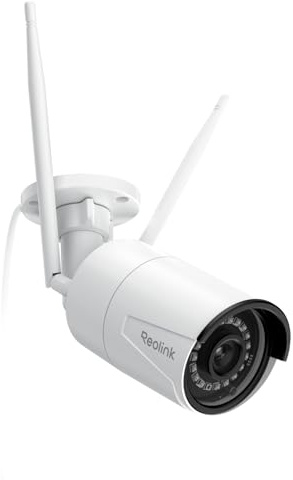 Reolink RLC-510WA 5MP WiFi Außen-Sicherheitskamera | Personen-/Fahrzeug-/Tiererkennung, IP67 wasserfest, Nachtsicht, MicroSD-Kartensteckplatz bis 512 GB
