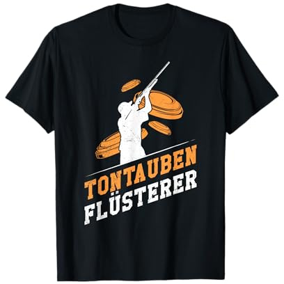 Tontauben Flüsterer Tontaubenschießen T-Shirt