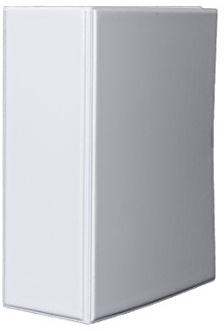 DIN A5 Ordner PVC 2 er Mechanik in weiss ca. 70 mm Rückenbreite, Füllhöhe 50 mm im 2er Pack