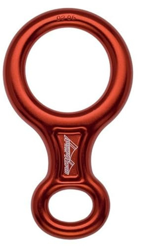 AUSTRIALPIN Standard Alu Abseilachter (Rot)