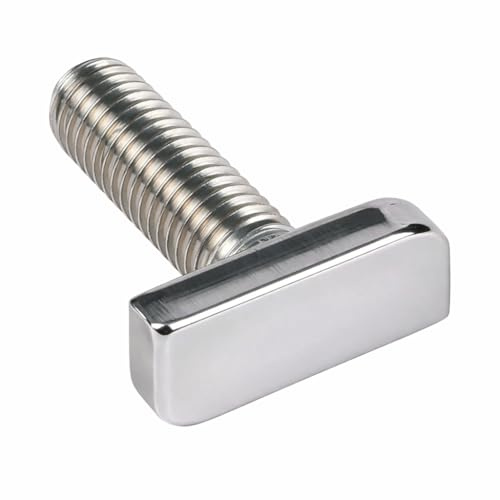 Hammerkopfschraube M8 x 50 mm Edelstahl A2 rostfrei Typ 28/15 | Solar Photovoltaik Ankerschiene Montageschiene C-Profil | 10 Stück