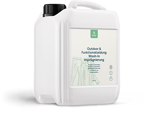 Textil Imprägnier Waschmittel Einwaschimprägnierung Wash-In Waschmaschine Imprägnierung PFC-frei atmungsaktiv umweltfreundlich Gore Tex (2,5 Liter)