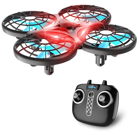 Loolinn | Drohne für Kinder Geschenk - Mini Drohne mit Antikollisionstechnologie, Sicher für Kinder, Leicht zu fliegen, Handgesteuerter Modus, Geprüftes C0-Zertifikat (Geschenk für Jungen und Mädchen)