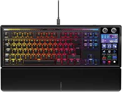 Corsair Galleon 100 SD RGB Mechanische Kabelgebundene Gaming-Tastatur | QWERTZ DE, Stream Deck-Integration, MLX Pulse Hot-Swap-Tastenschalter, FlashTap SOCD, 8000Hz
