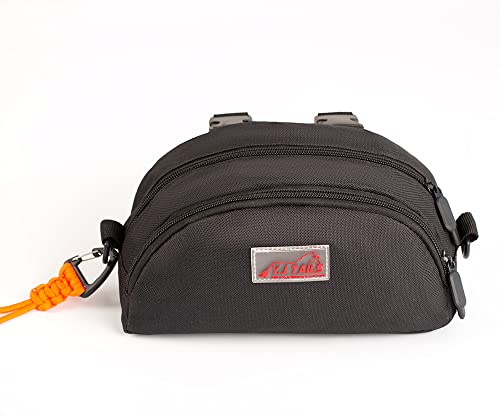 Y.J TAILS Pferdesatteltasche Für Pferde, Pommel Paket Western Endurance Sattel, Wasserdichter Sattelsack Handyschlüssel, Pferdesatteltasche, Schwarz