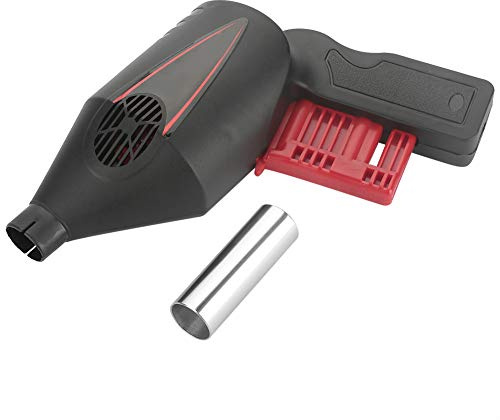 Pilipane Grillgebläse,manueller Luftgebläsegrill, Grill-Feuerbalg-Kochwerkzeug für Outdoor-Camping-Picknick-Grill-Grill-Werkzeug, BBQ-Fan Grill-Fan BBQ-Luftgebläse Gebläse Grillgebläse Feuerbläse