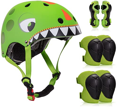 Kinderhelm für 2 3 4 5 Jahre Jungen Mädchen, Größe: 50-54 cm, Verstellbar Kind Fahrradhelm Jugend Skaterhelm, Helm für Fahrrad Skateboard Scooter Motorrad, CE-Zertifizierung