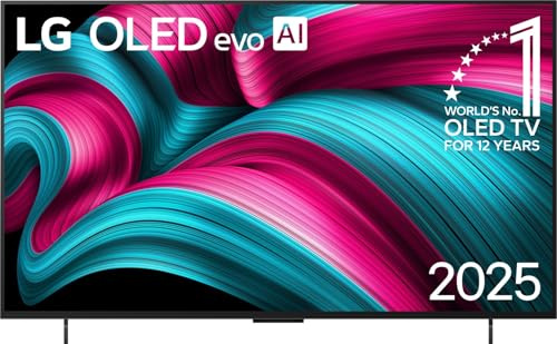 LG OLED42C54LA TV 42 Zoll (107 cm) 4K OLED evo AI TV, α9 Gen8 4K AI Prozessor, webOS 25, 120 Hz (VRR bis 144 Hz), Modelljahr 2025