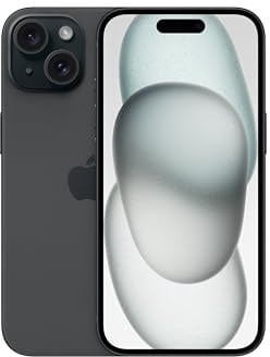 Apple iPhone 15 128 GB Schwarz- (Generalüberholt)