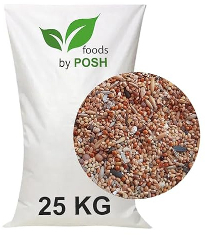 25 KG Vogelfutter SUPER Preis Streufutter Vogelfuttermischung 4 Jahreszeiten TOP (25 KG)